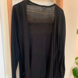 Torrid Long Line Open Front Sweater